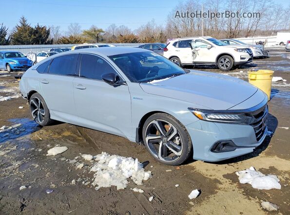 1HGCV3F26NA015744 2022 HONDA ACCORD Синий 