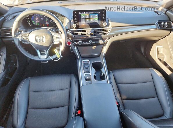 1HGCV3F26NA043852 2022 HONDA ACCORD White Widok deski rozdzielczej
