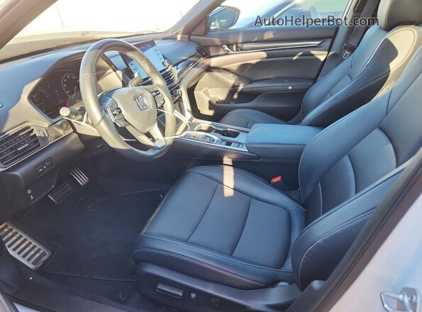 1HGCV3F26NA043852 2022 HONDA ACCORD White Widok wnętrza z przodu