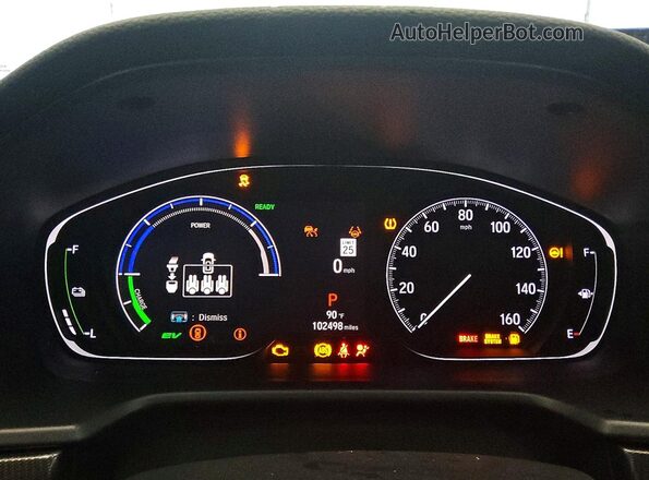 1HGCV3F27NA014084 2022 HONDA ACCORD Blue Instrument cluster view