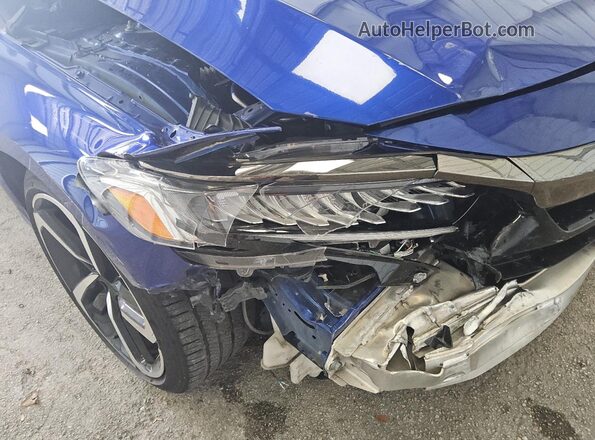 1HGCV3F27NA014084 2022 HONDA ACCORD Blue 