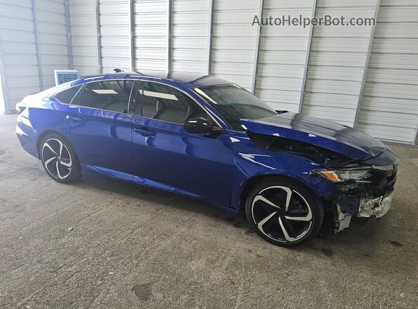 1HGCV3F27NA014084 2022 HONDA ACCORD Blue 