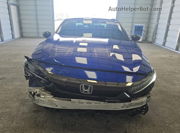 1HGCV3F27NA014084 2022 HONDA ACCORD Blue 360 interior view