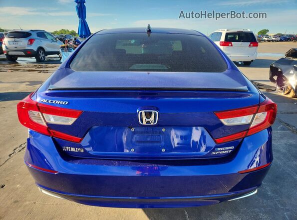 1HGCV3F27NA034240 2022 HONDA ACCORD Синий 