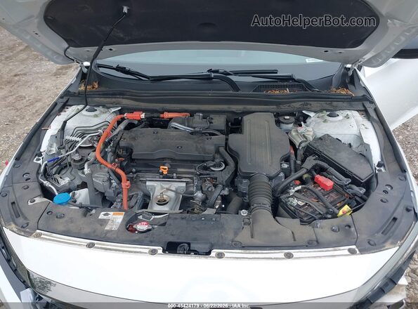 1HGCV3F27NA043231 2022 HONDA ACCORD Белый Вид сзади