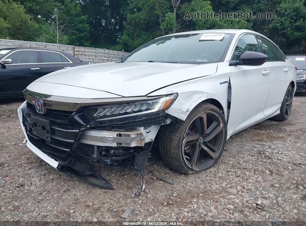 1HGCV3F27NA043231 2022 HONDA ACCORD Белый Вид спереди