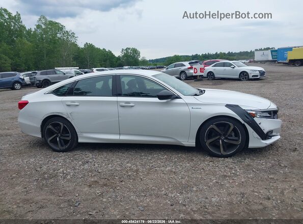 1HGCV3F27NA043231 2022 HONDA ACCORD Белый Панорамный вид салона 360°