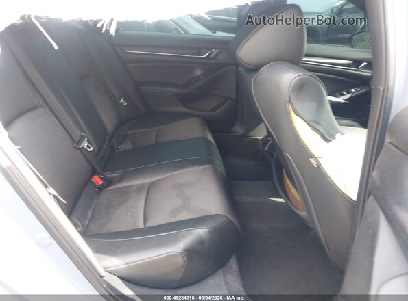 1HGCV3F28NA014885 2022 HONDA ACCORD Blue VIN კოდის სტიკერის ხედი