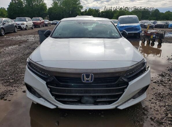 1HGCV3F29NA021571 2022 HONDA ACCORD Белый Вид спереди