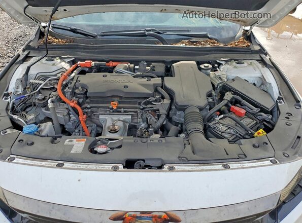 1HGCV3F29NA021571 2022 HONDA ACCORD Белый Вид задней части салона