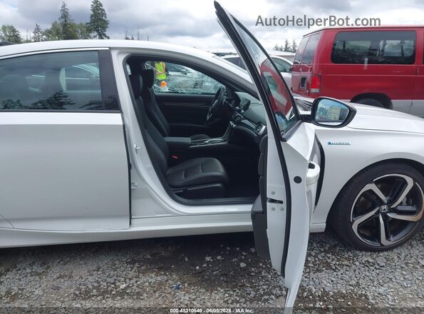 1HGCV3F29NA030643 2022 HONDA ACCORD HYBRID White 