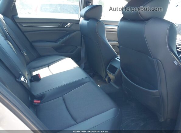 1HGCV3F29NA044736 2022 HONDA ACCORD Silver Widok naklejki z numerem VIN
