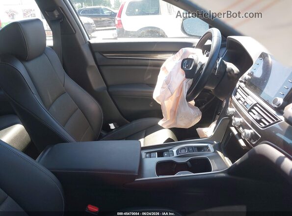 1HGCV3F29NA044736 2022 HONDA ACCORD Silver Widok wnętrza z przodu
