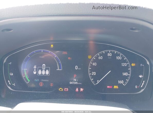 1HGCV3F29NA044736 2022 HONDA ACCORD Silver Widok tylnych siedzeń