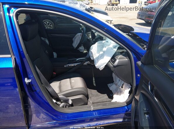 1HGCV3F2XNA004388 2022 HONDA ACCORD Blue Widok wnętrza z przodu