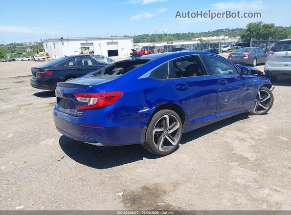 1HGCV3F2XNA004388 2022 HONDA ACCORD Blue Tył prawy