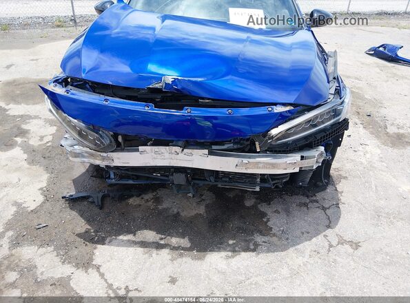 1HGCV3F2XNA006514 2022 HONDA ACCORD Синий Вид спереди