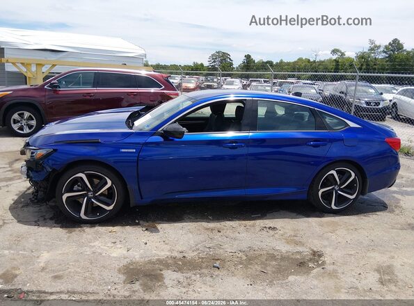 1HGCV3F2XNA006514 2022 HONDA ACCORD Синий 