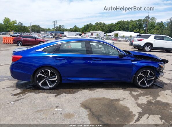 1HGCV3F2XNA006514 2022 HONDA ACCORD Синий Панорамный вид салона 360°