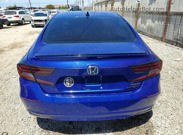 1HGCV3F2XNA038492 2022 HONDA ACCORD Blue 