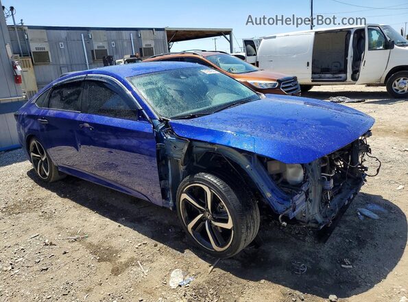 1HGCV3F2XNA038492 2022 HONDA ACCORD Blue 