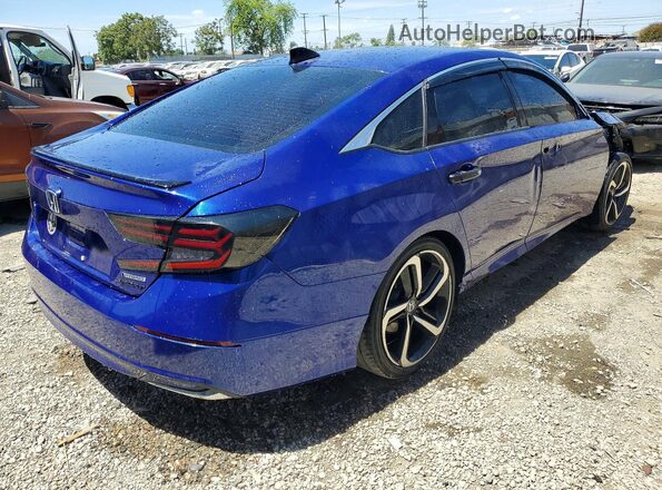 1HGCV3F2XNA038492 2022 HONDA ACCORD Blue 