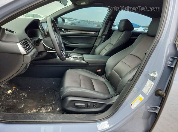 1HGCV3F2XNA042350 2022 HONDA ACCORD Blue Սալոնի դիմացի տեսք