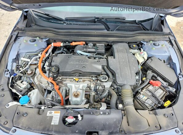 1HGCV3F2XNA042350 2022 HONDA ACCORD Blue Սալոնի հետևի տեսք