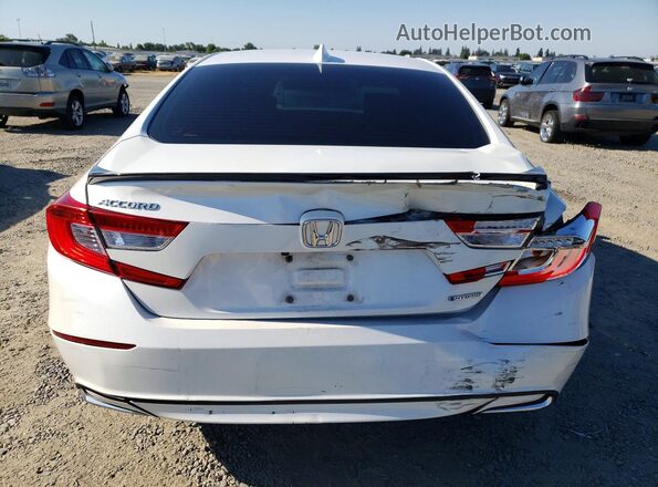 1HGCV3F42KA010909 2019 VOLVO ACCORD White Widok z tyłu