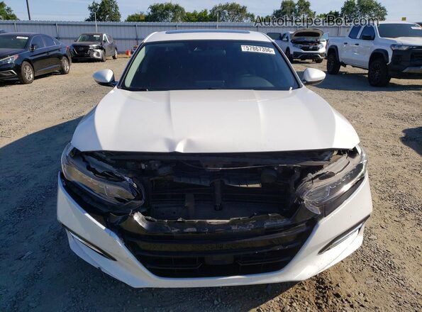 1HGCV3F42KA010909 2019 VOLVO ACCORD White Widok z przodu