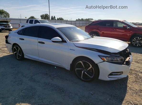1HGCV3F42KA010909 2019 VOLVO ACCORD White Przód prawy