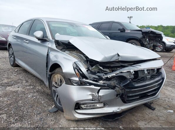 1HGCV3F42KA013230 2019 HONDA ACCORD Silver Դիմացի տեսք