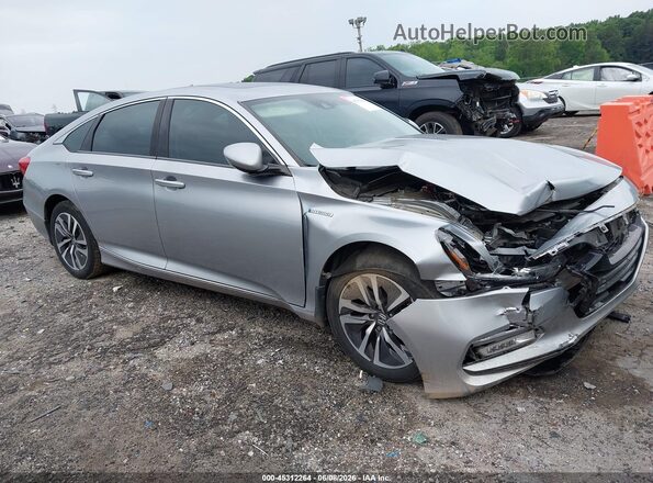1HGCV3F42KA013230 2019 HONDA ACCORD Silver Սալոնի 360 աստիճան տեսք