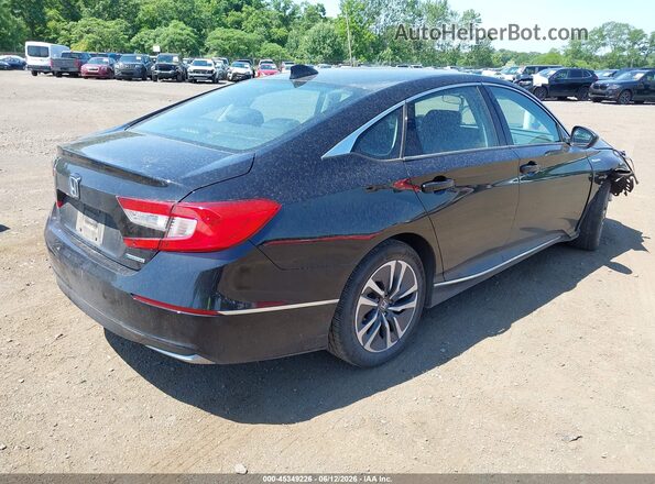 1HGCV3F42MA012078 2021 HONDA ACCORD Black Tył prawy