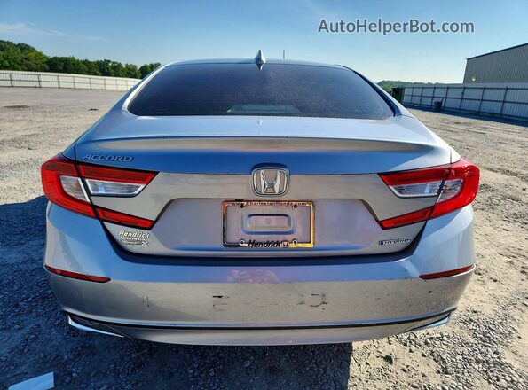 1HGCV3F43LA006448 2020 HONDA ACCORD Silver Rear view