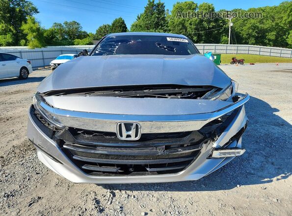 1HGCV3F43LA006448 2020 HONDA ACCORD Silver Front view