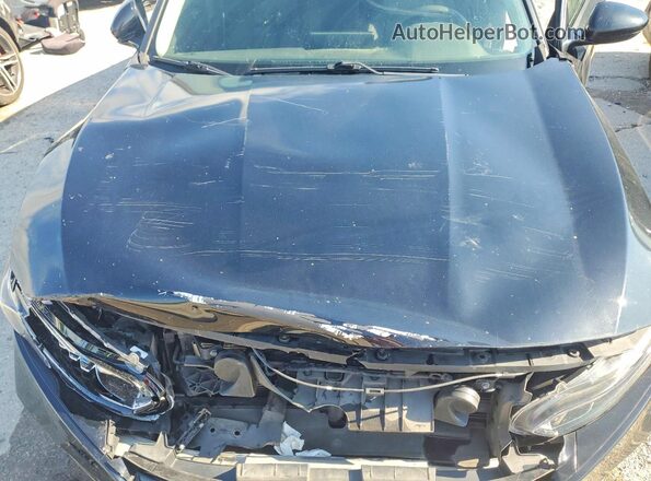 1HGCV3F44JA012059 2018 HONDA ACCORD Черный Вид задней части салона