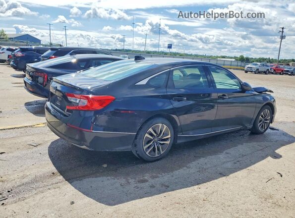 1HGCV3F44JA012059 2018 HONDA ACCORD Черный Задняя правая четверть