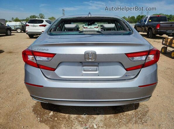 1HGCV3F45KA002982 2019 HONDA ACCORD Silver Vista trasera