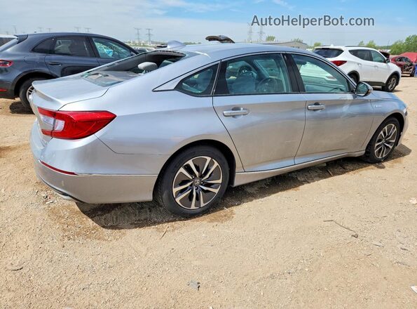 1HGCV3F45KA002982 2019 HONDA ACCORD Silver Trasero derecho