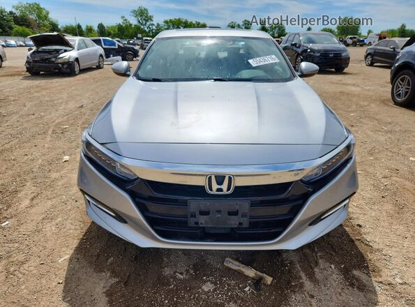 1HGCV3F45KA002982 2019 HONDA ACCORD Silver Vista frontal