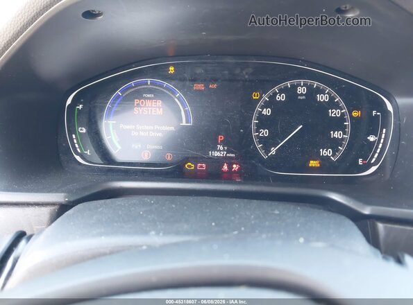 1HGCV3F45KA016462 2019 HONDA ACCORD Gray Вид задніх сидінь