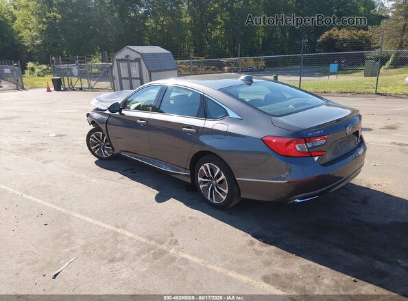 1HGCV3F46KA022366 2019 HONDA ACCORD Gray უკანა მარცხენა