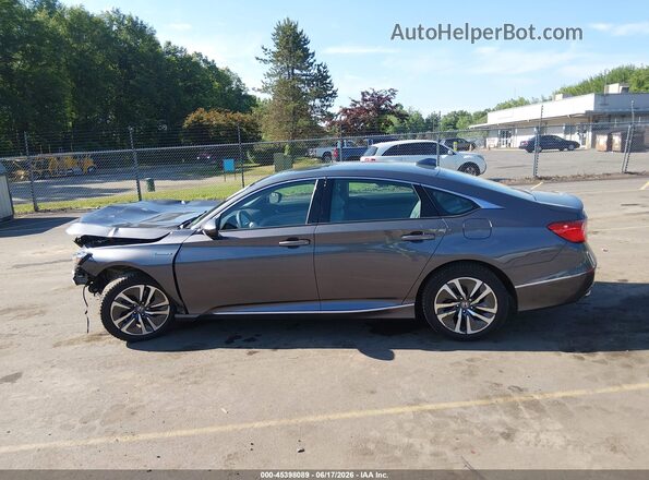 1HGCV3F46KA022366 2019 HONDA ACCORD Gray სალონის 360-გრადუსიანი ხედი