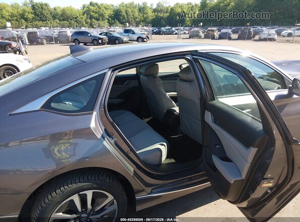 1HGCV3F46KA022366 2019 HONDA ACCORD Gray VIN კოდის სტიკერის ხედი