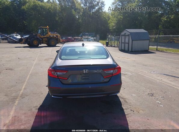 1HGCV3F46KA022366 2019 HONDA ACCORD Gray 
