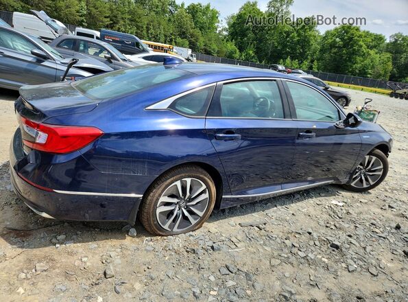 1HGCV3F48JA004563 2018 HONDA ACCORD Blue Tył prawy