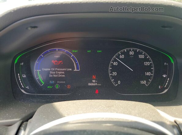 1HGCV3F48JA004563 2018 HONDA ACCORD Blue Widok zestawu wskaźników