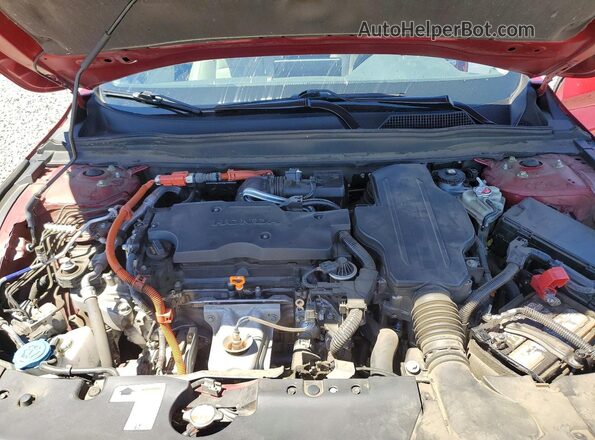 1HGCV3F50NA025597 2022 HONDA ACCORD Maroon Widok wnętrza z tyłu