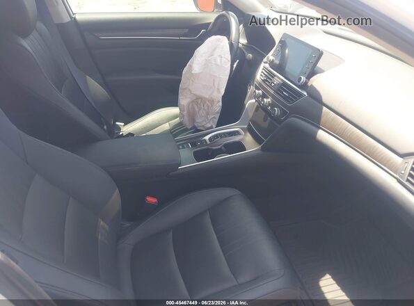 1HGCV3F51KA012126 2019 HONDA ACCORD White Vista interior delantera